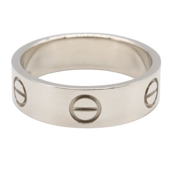 CARTIER 18k White Gold Love Ring - Picture 2 of 6